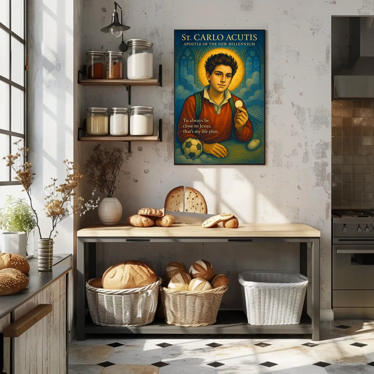 St. Carlo Acutis Apostle of the New Millennium Poster