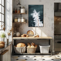 Intricate Ice Crystal Close-Up - Artistic Poster