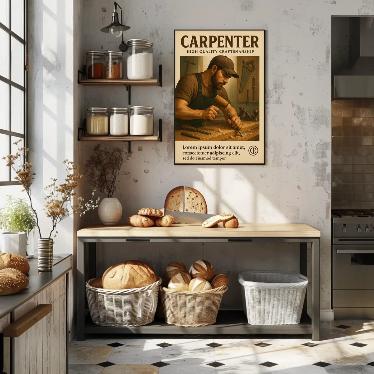 Masterful Carpentry Poster