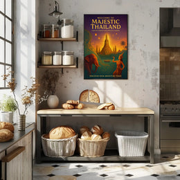 Majestic Thailand Land Of Smiles Poster