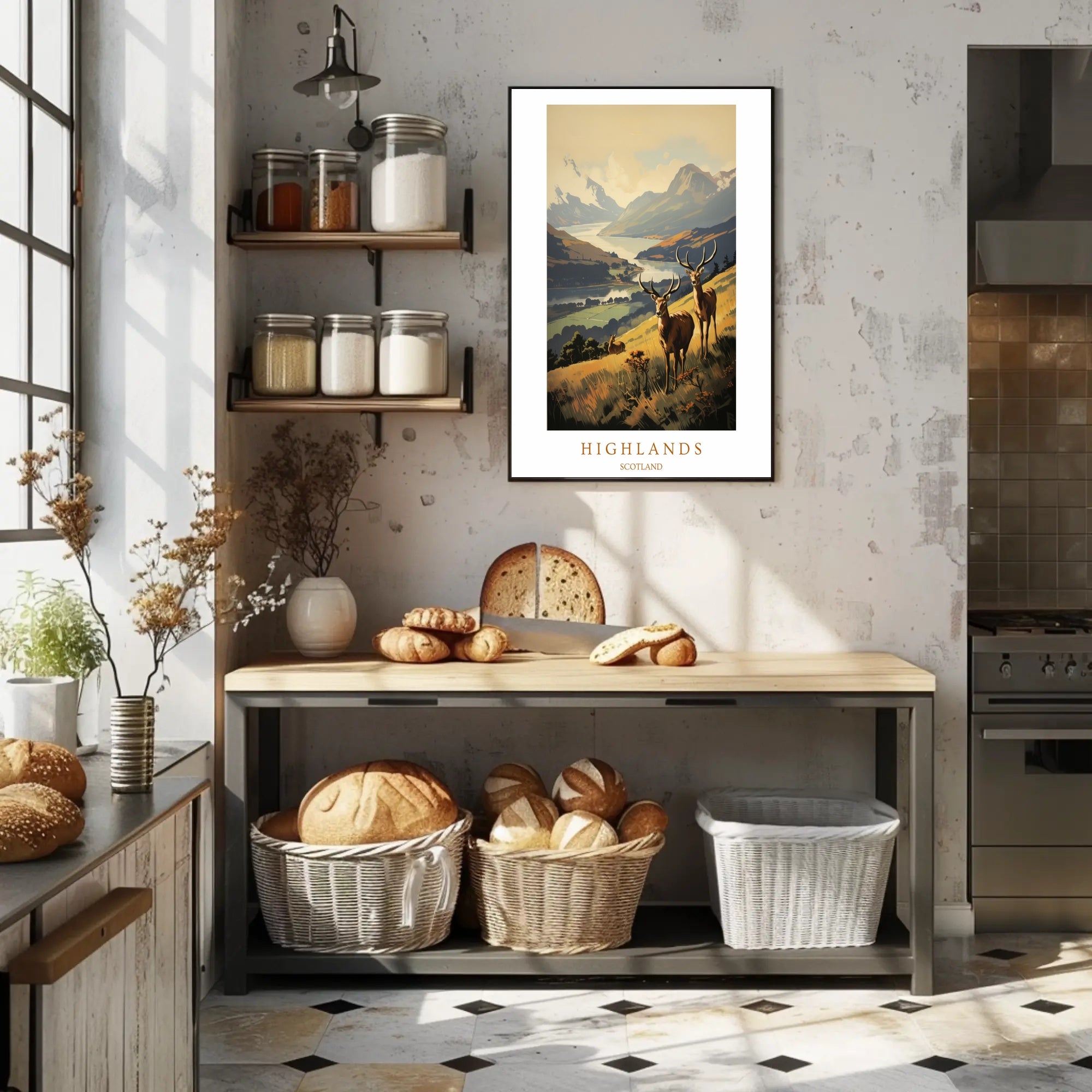 Majestic Highlands Poster PosterGoat
