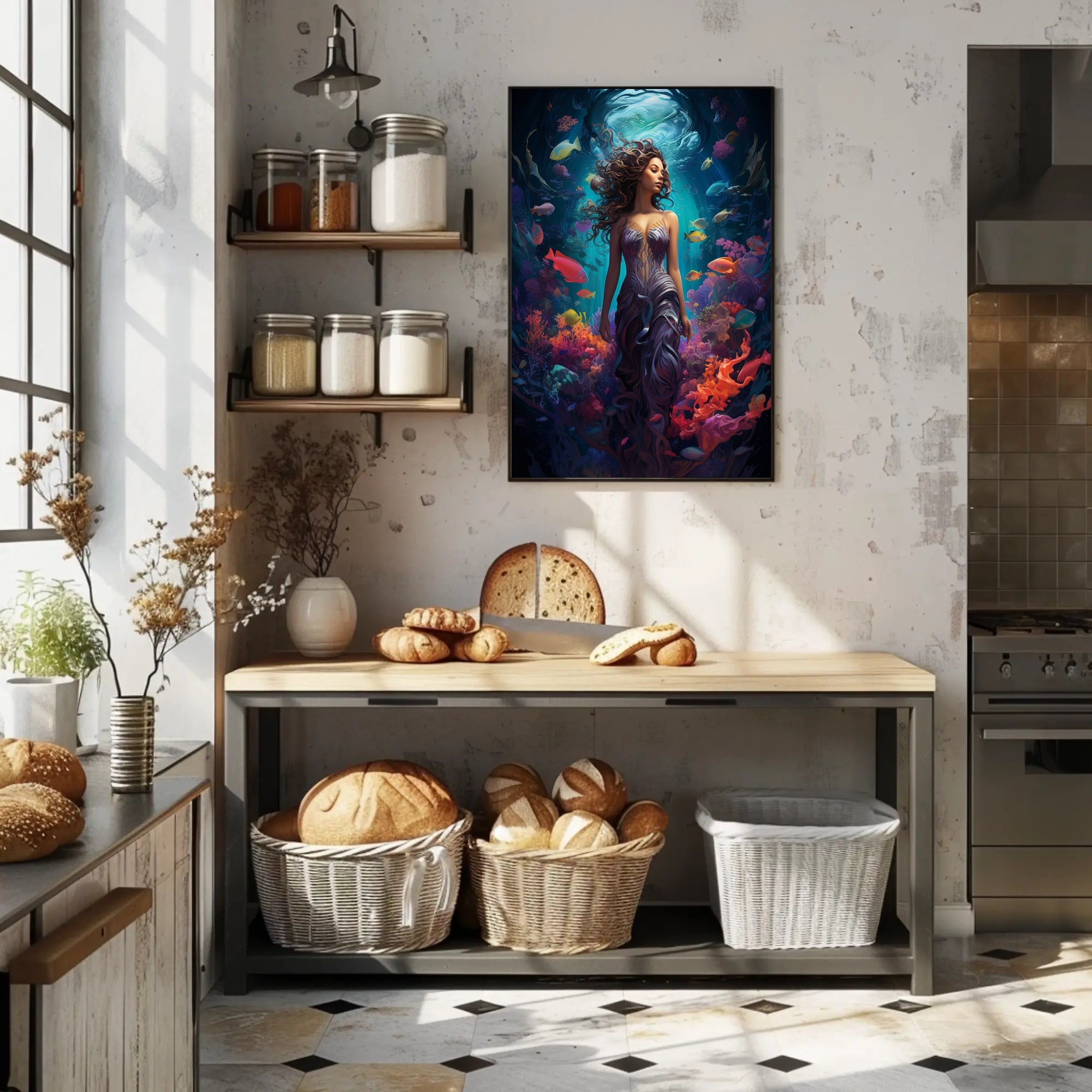 Enchanted Ocean Realm Poster