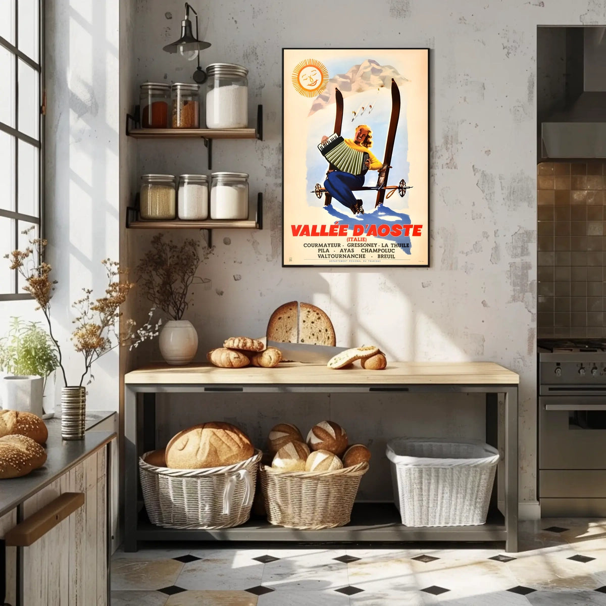 Vallée dAoste Tourism Poster