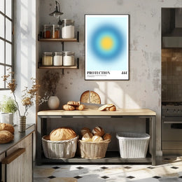 Protection Embrace Modern Abstract Artistic Poster PosterGoat