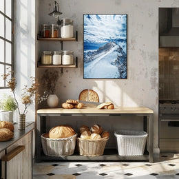 Majestic Mountain Peaks Poster