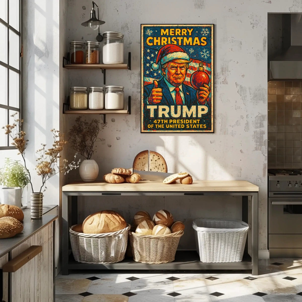 Trump 47th President Poster