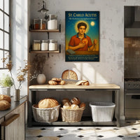 Carlo Acutis Patron of the Digital Age Poster