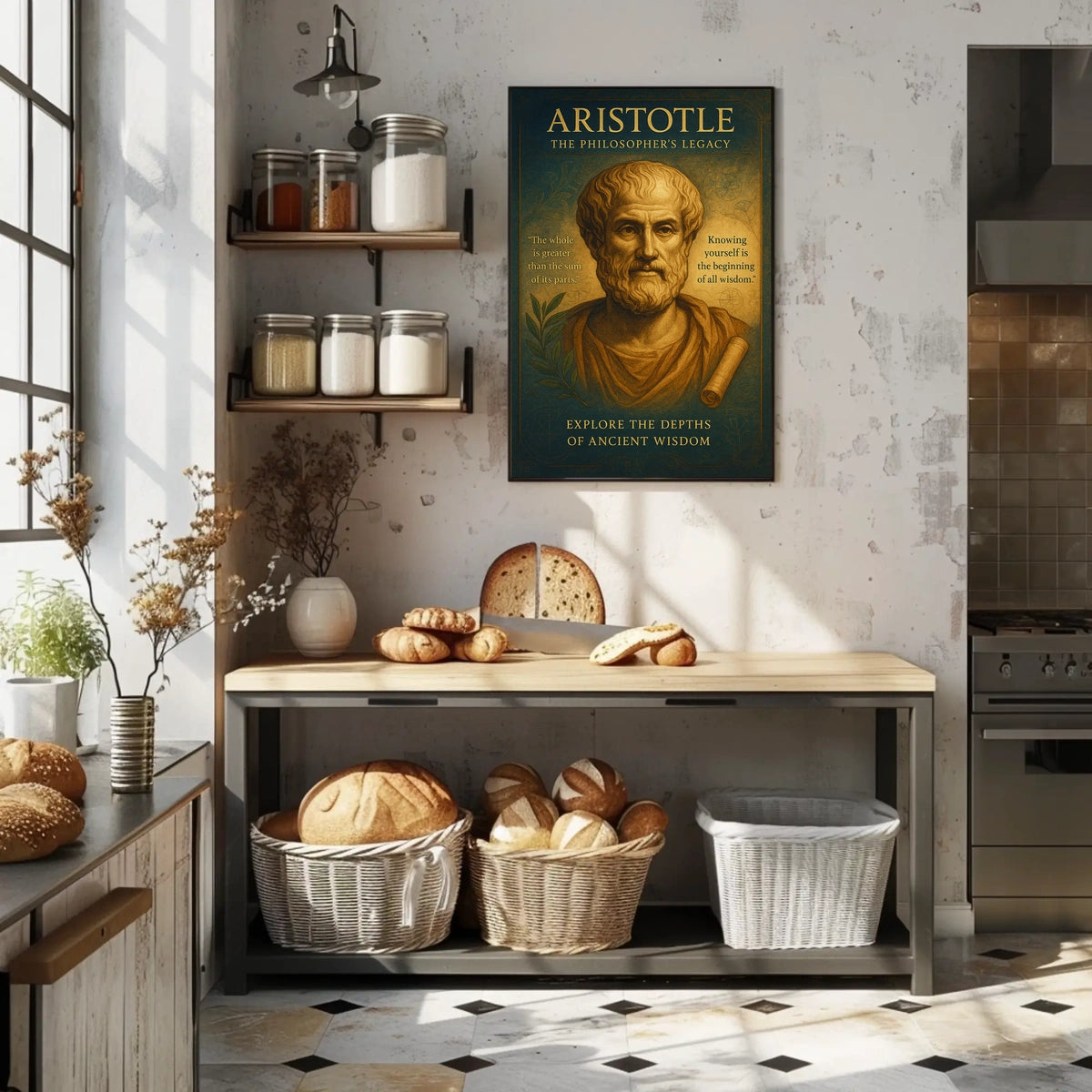 Aristotle The PhilosopherS Legacy Poster