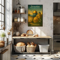 Jerusalem A Convergence Of Faiths Poster