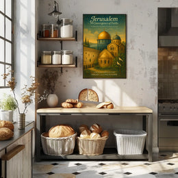 Jerusalem A Convergence Of Faiths Poster