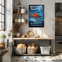 HH-65 Dolphin Rescue Poster PosterGoat
