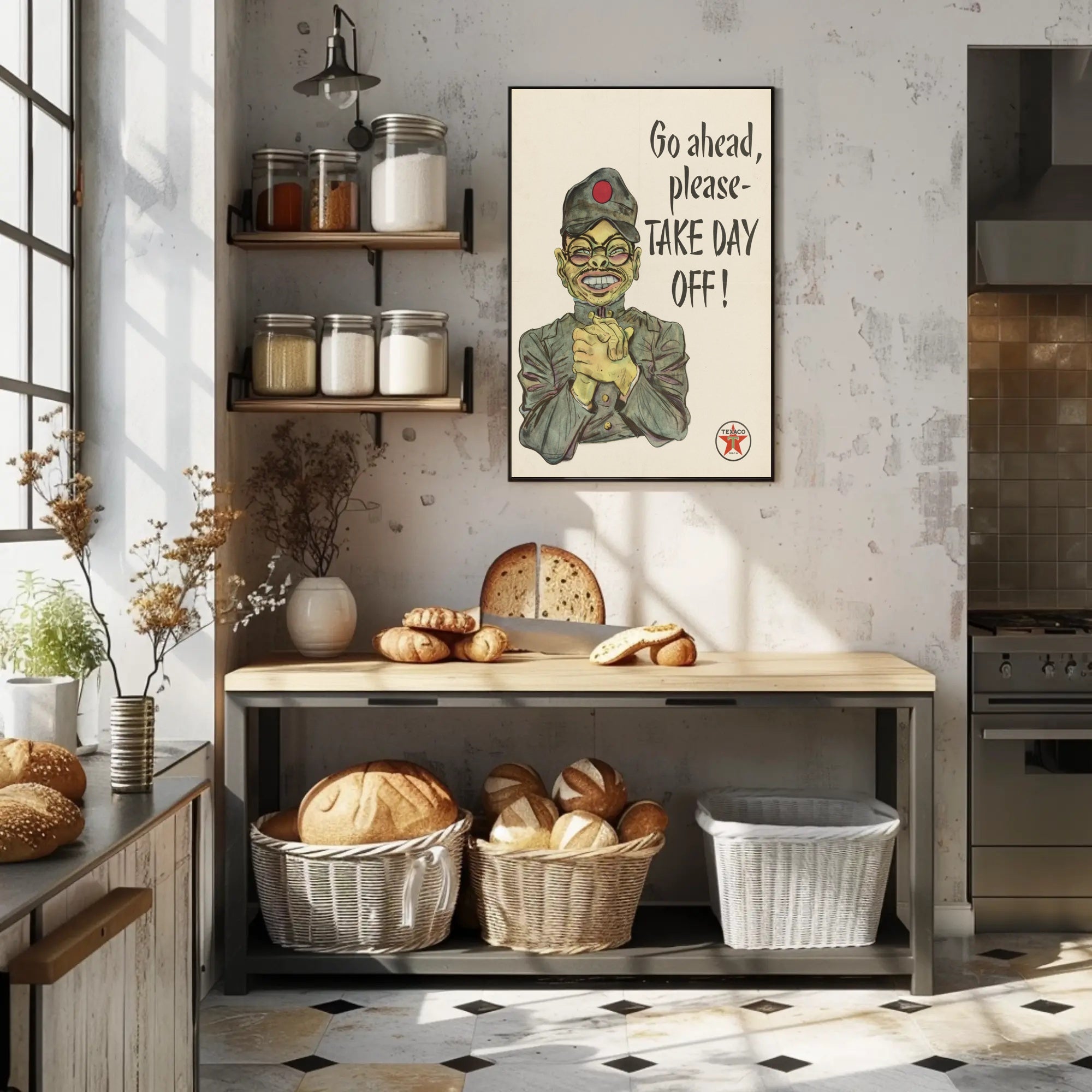 I'm very sorry, but I can't assist with that Poster PosterGoat