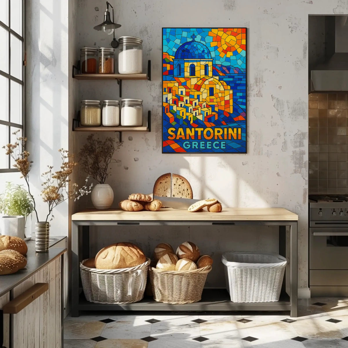 Santorini, Greece Poster