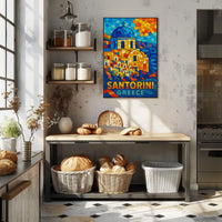 Santorini, Greece Poster