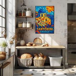 Santorini, Greece Poster