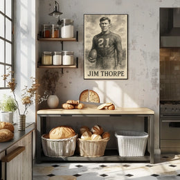 Jim Thorpe Athletic Legend Poster