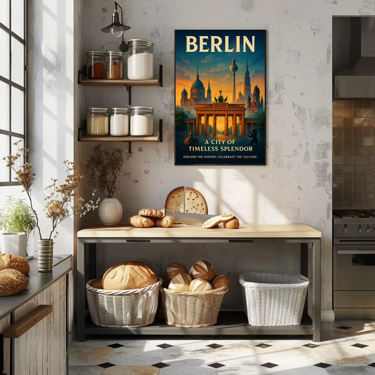 Berlin A City of Timeless Splendor Poster