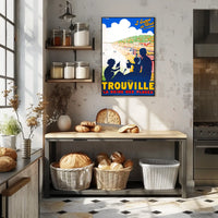 Trouville La Reine Des Plages Poster