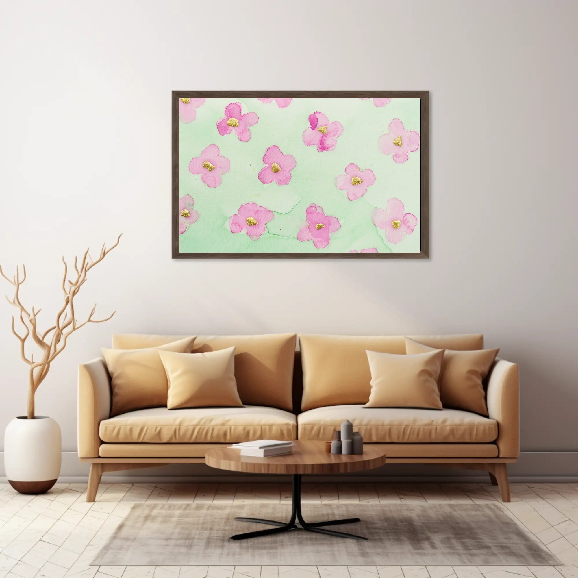 Blossoming Petals Poster