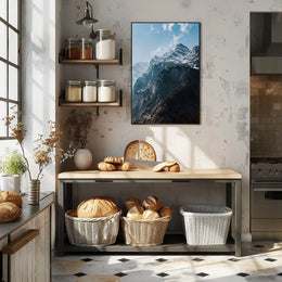 Majestic Mountain Peaks Poster