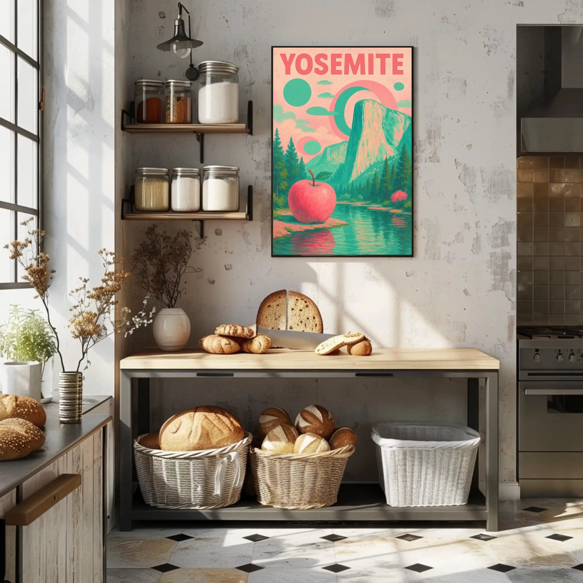 Yosemite Dreamscape Scenic Wanderlust Poster