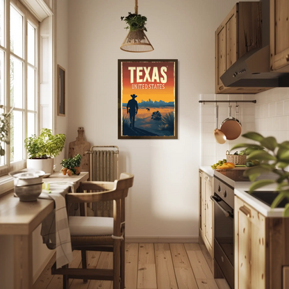 Texas Vintage Poster