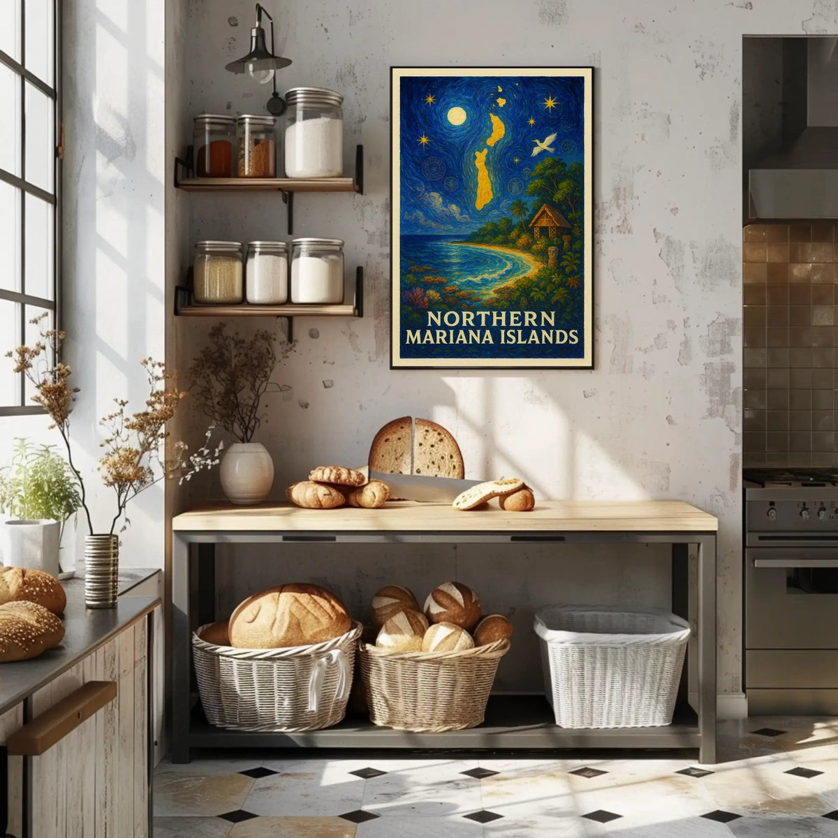 Northern Mariana Islands Travel Poster