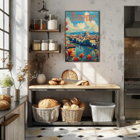 Florence Cathedral Vintage Poster