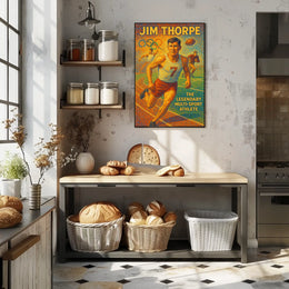 Jim Thorpe Celebrating a Sports Legend Poster