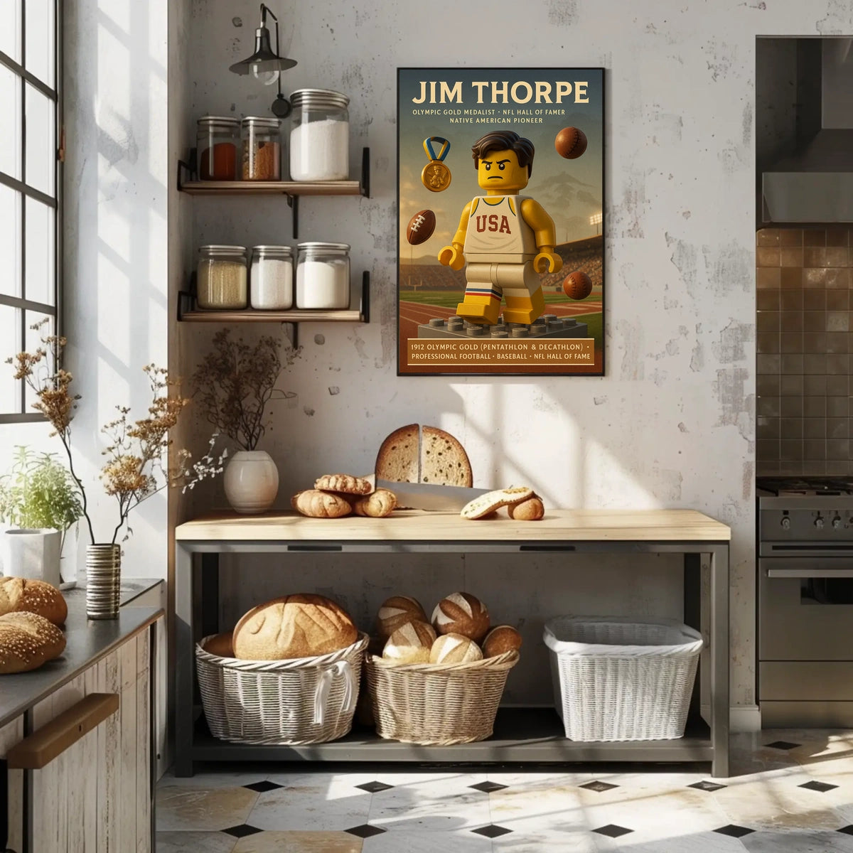 Celebrating Jim Thorpe A Legendary Pioneer Jim Thorpe Poster