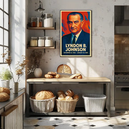 Lyndon B. Johnson Presidential Poster