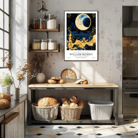 William Morris Cotton Prints Exhibition Poster