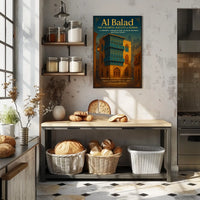 Al Balad The Colorful Old City Of Poster