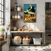 Kellar Magic Show Vintage Advertisement Poster
