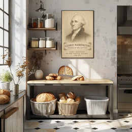 George Washington 1st President Poster