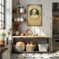 James Buchanan 15Th President Poster