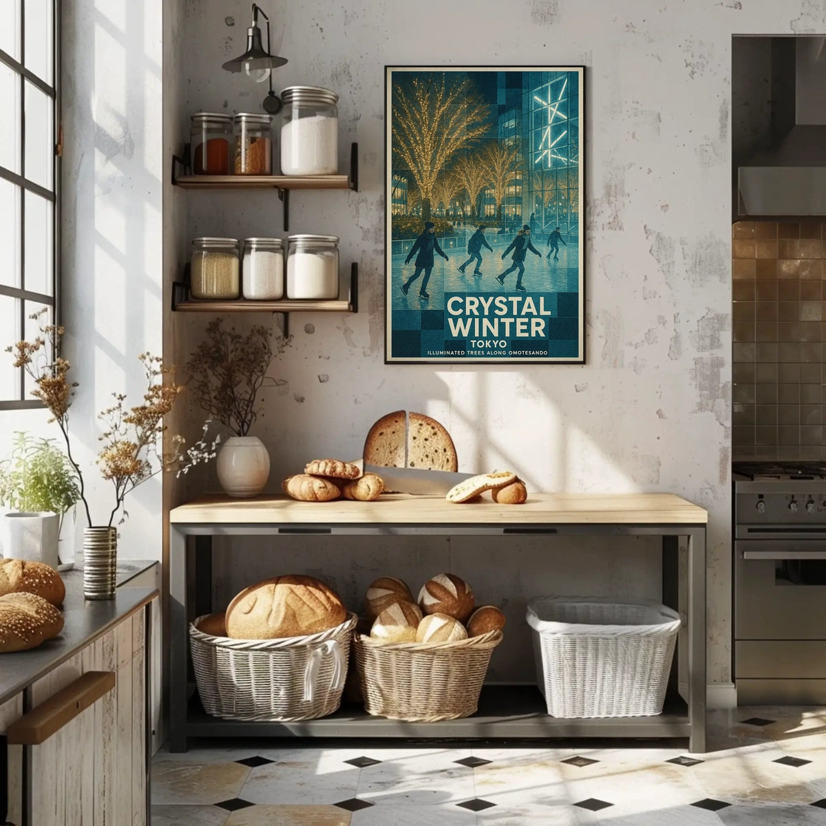 Crystal Winter In Tokyo Poster