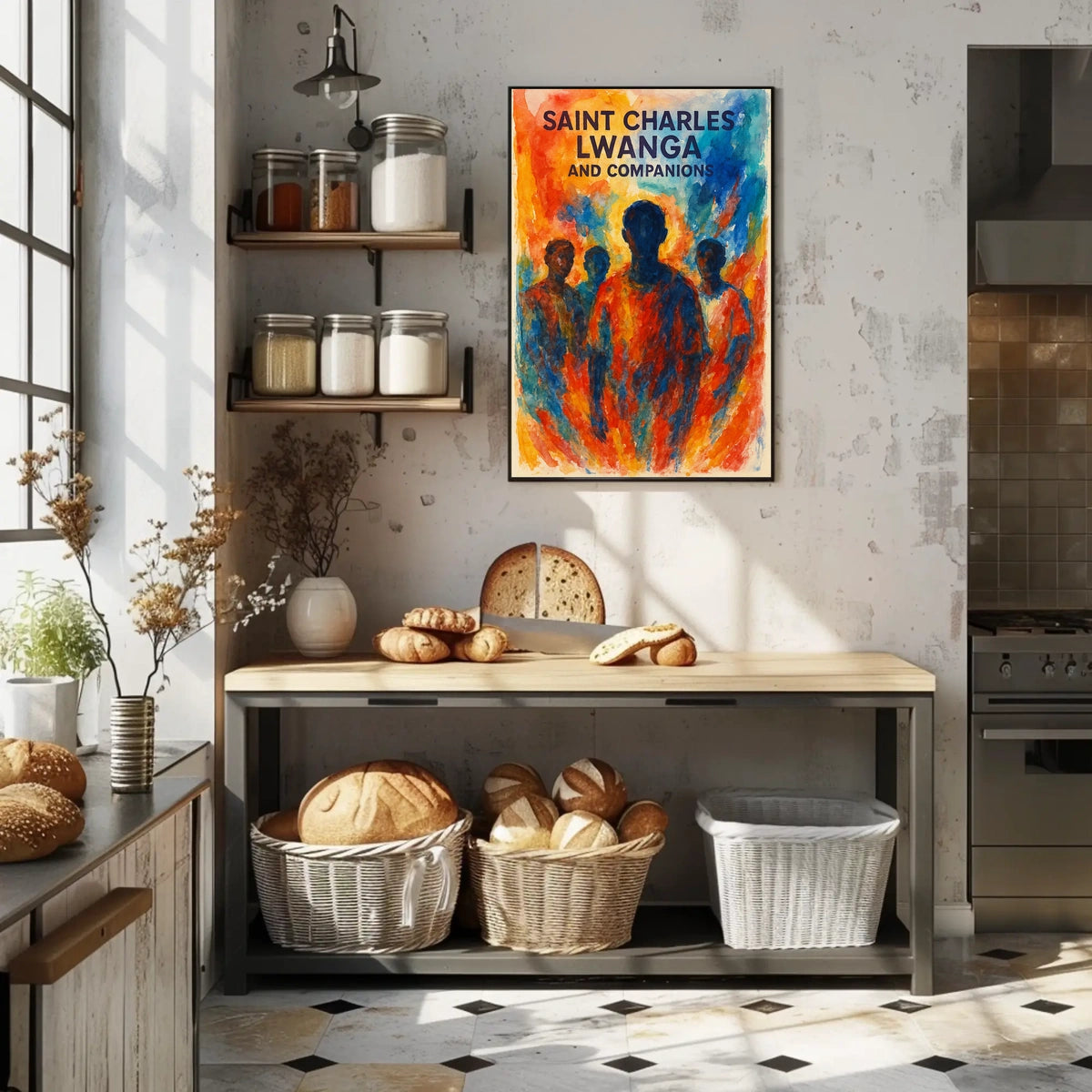 Saint Charles Lwanga And Companions Poster