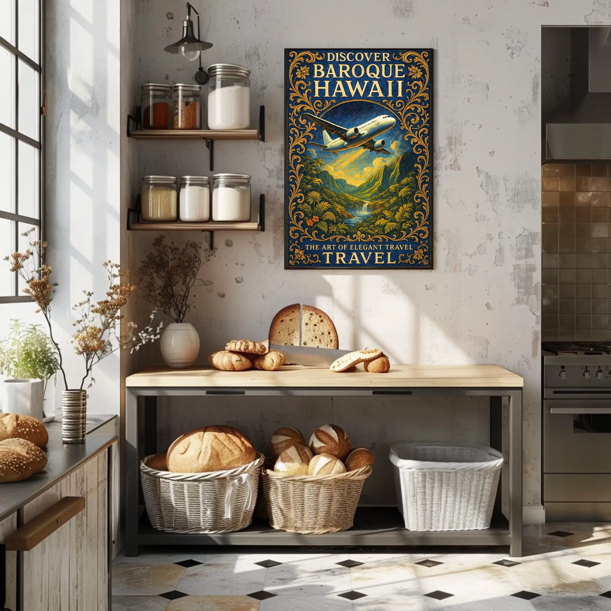 Discover Baroque Hawaii Poster PosterGoat