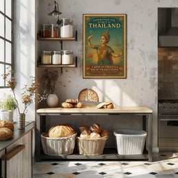 Thailand's Cultural Richness Travel Poster