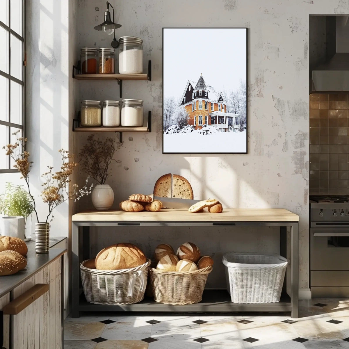 Winter Wonderland House Poster