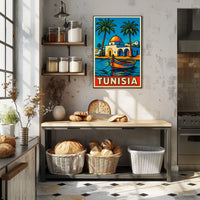 Vibrant Tunisia Poster
