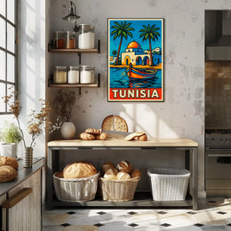 Vibrant Tunisia Poster