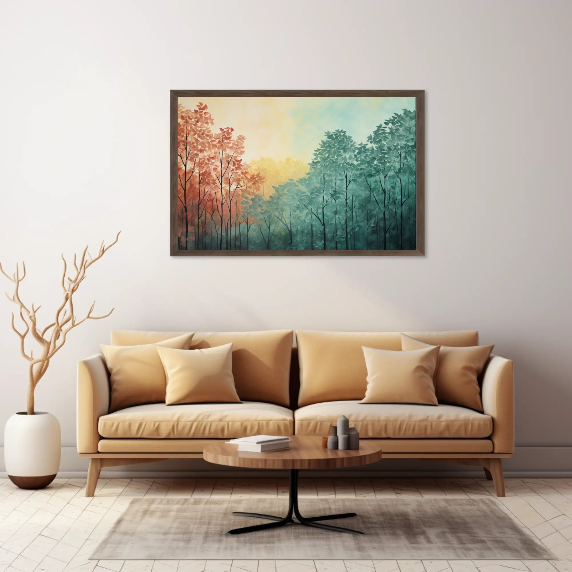 Autumn Meets Spring Poster