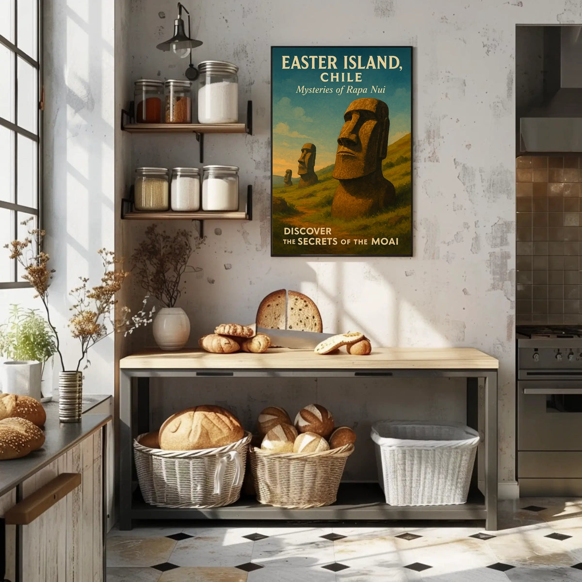 Discover the Mysteries of Easter Island Poster