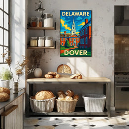 Delaware State Capitol Dover Poster