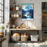Wrangell–St. Elias Dawn Landscape National Park Poster