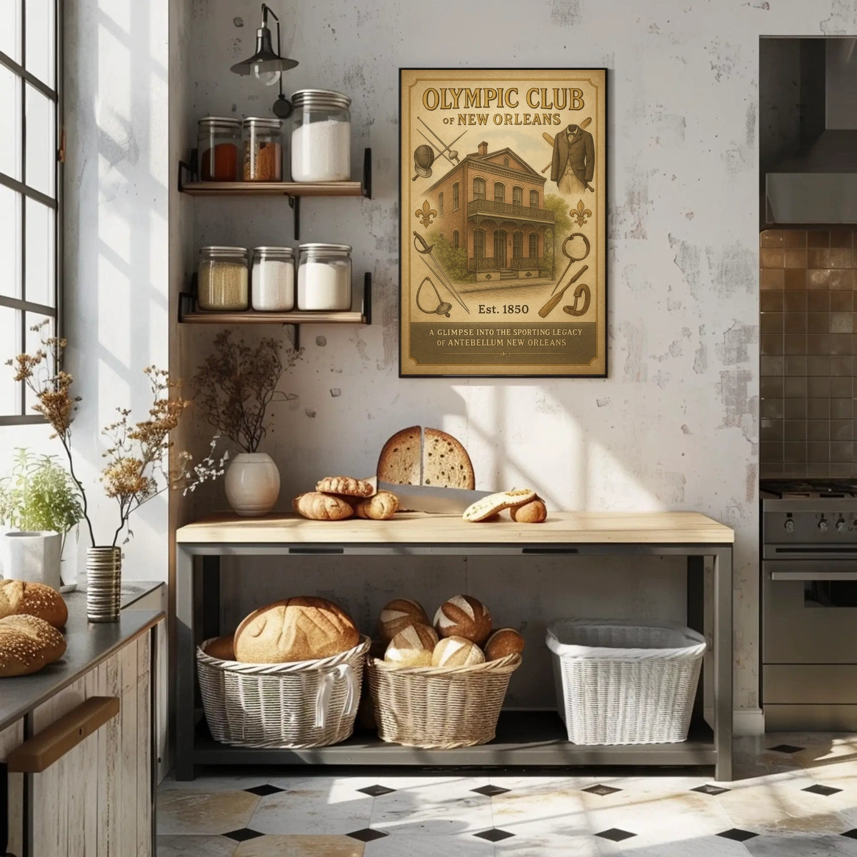 Olympic Club Of New Orleans Poster