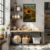 Fort Pulaski Civil War Landmark Poster