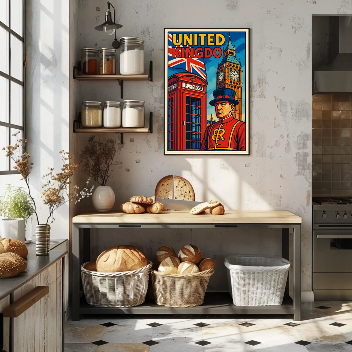 Iconic United Kingdom Poster